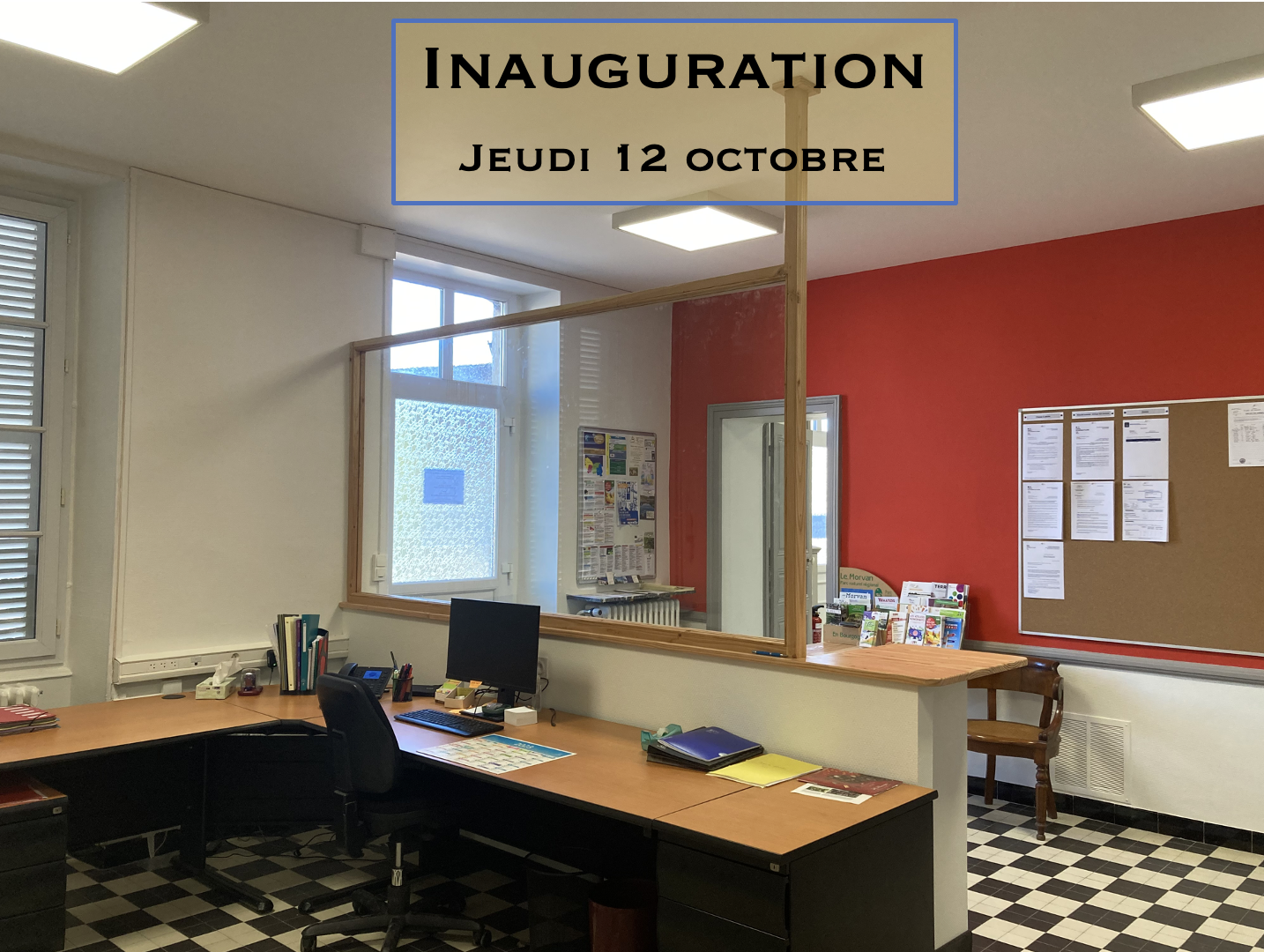 Affiche inauguration