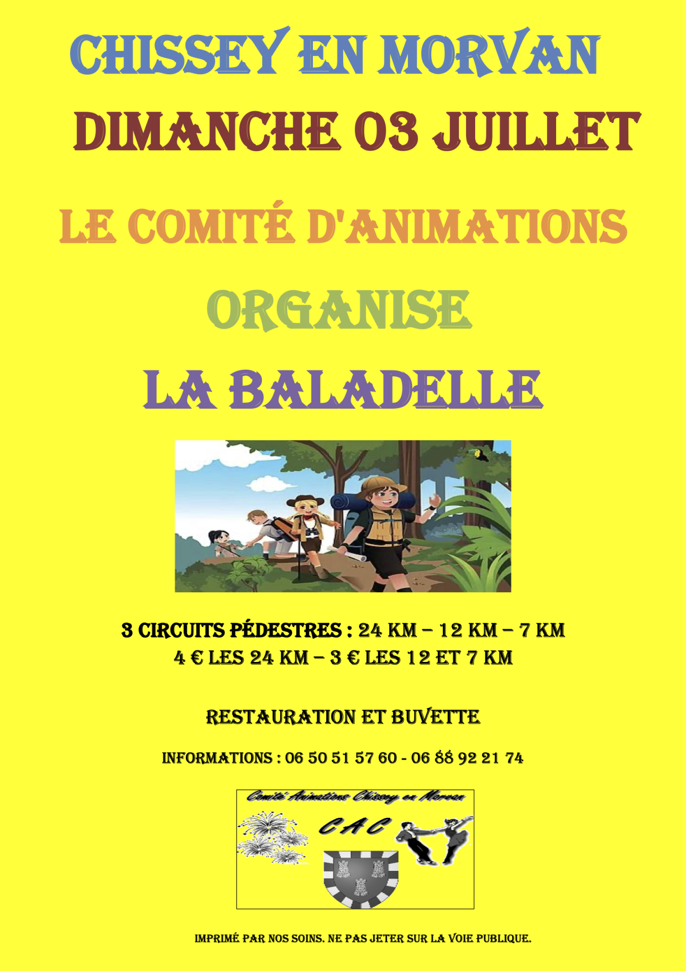 Affiche la baladelle