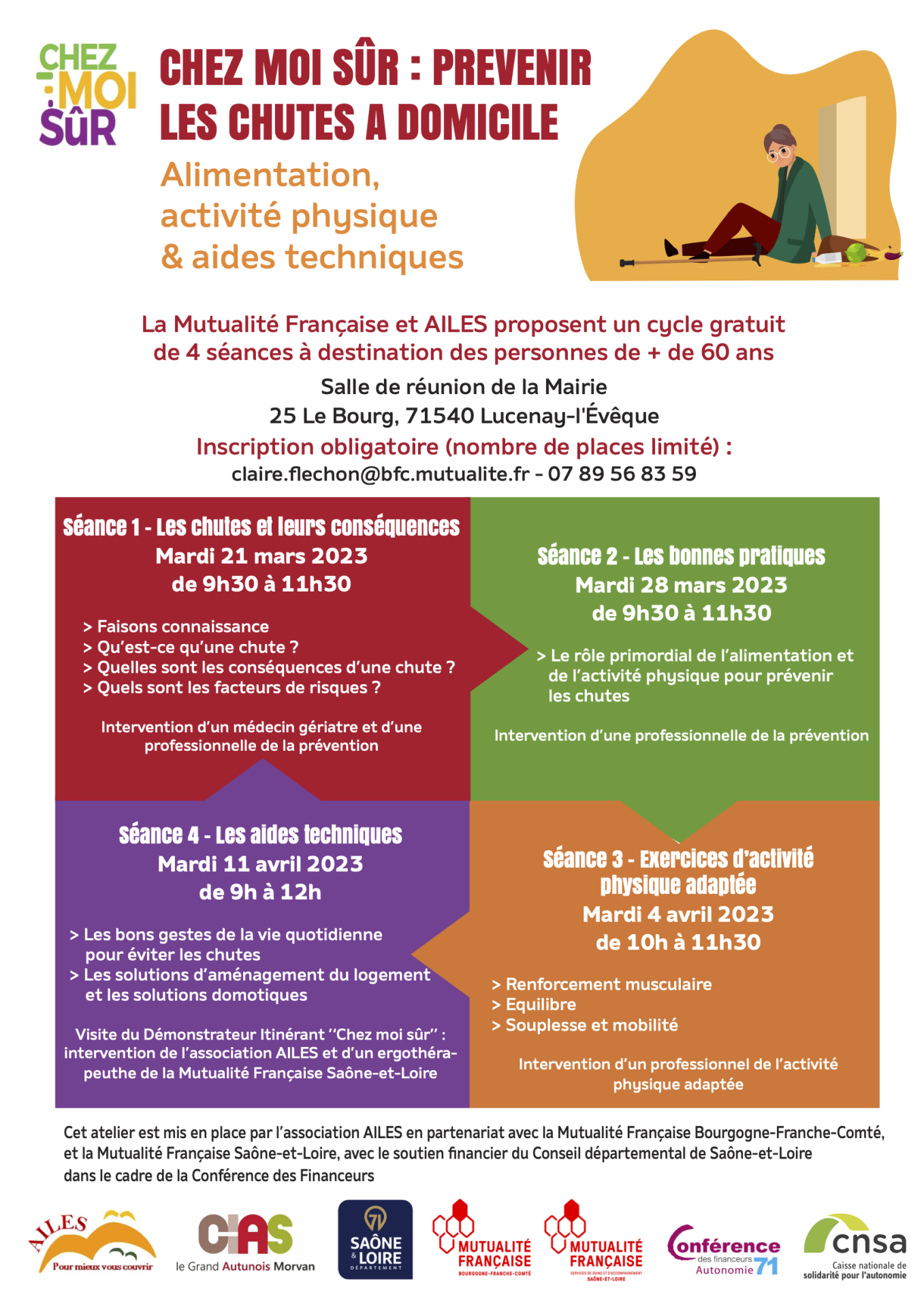 Flyer prévention chutes