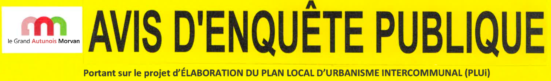 Enquête publique PLUi