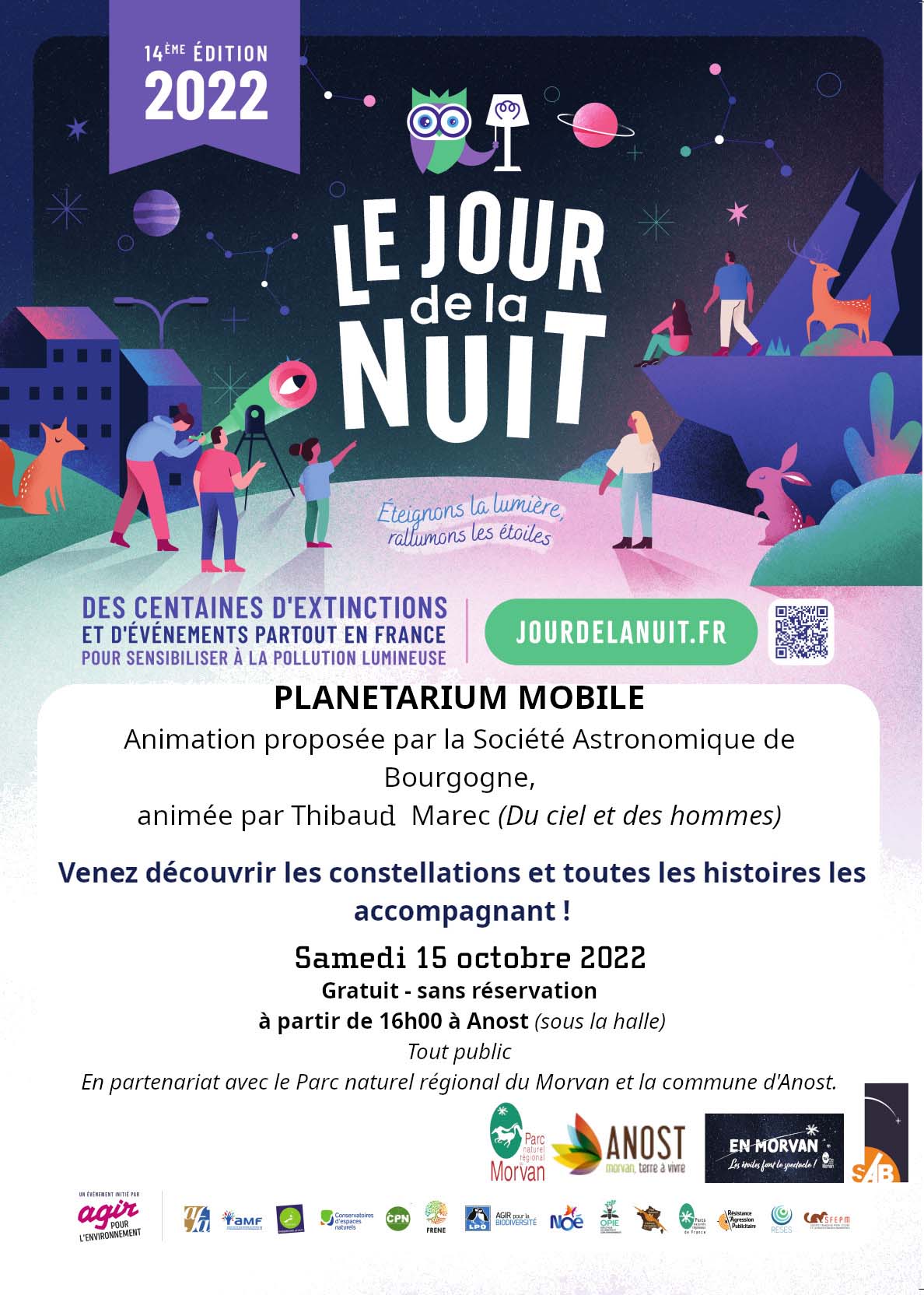 Affiche jour de la nuit Anost