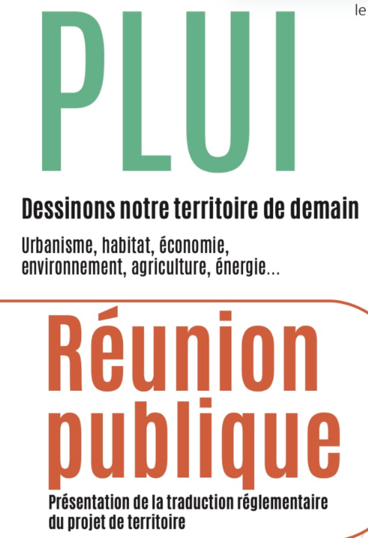 Affiche PLUi