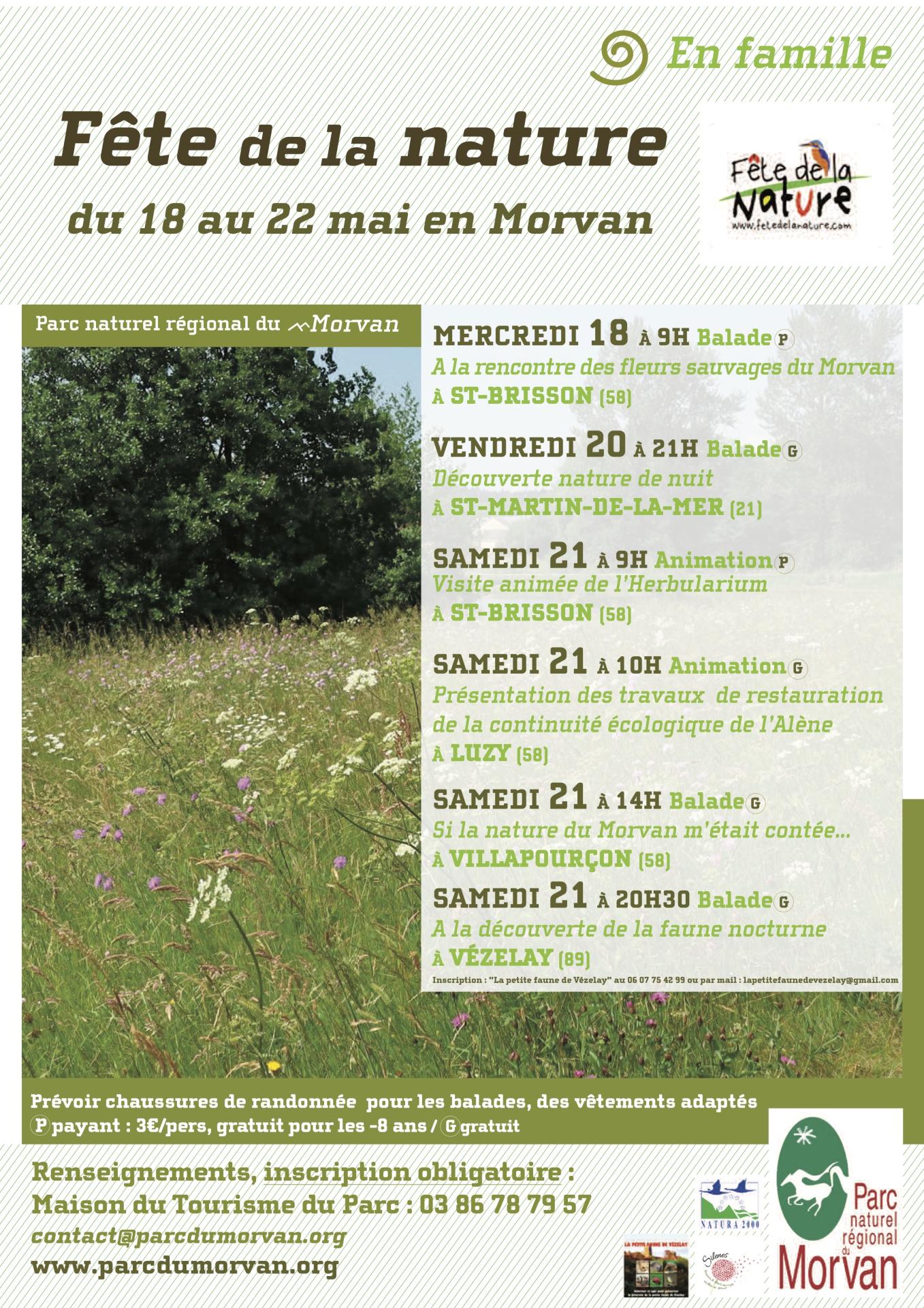 Affiche fête de la nature